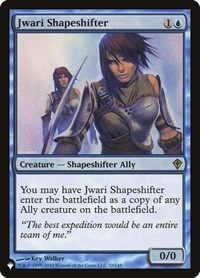 Jwari Shapeshifter (The List Reprints)
