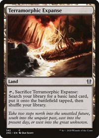 Terramorphic Expanse - Commander: Zendikar Rising - Magic: The Gathering card