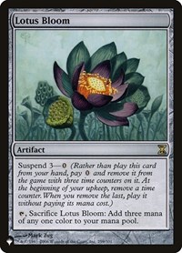 Lotus Bloom - The List Reprints - Magic: The Gathering card