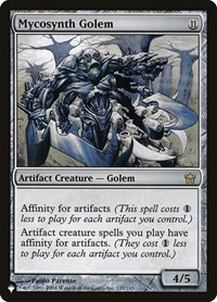 Mycosynth Golem - The List - Magic: The Gathering