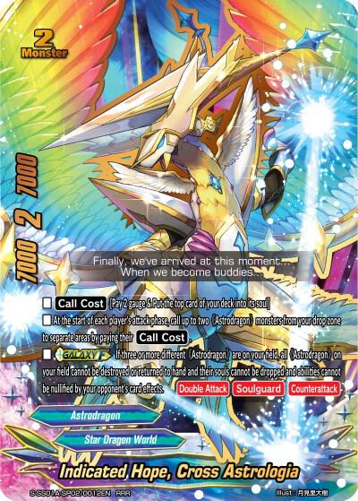 Indicated Hope, Cross Astrologia - Buddy Ragnarok - Future Card
