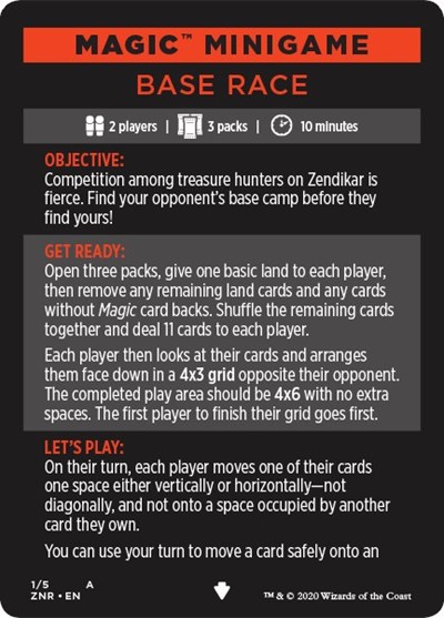 Magic Minigame: Base Race