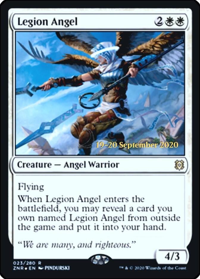 Legion Angel #23s — Zendikar Rising Promos