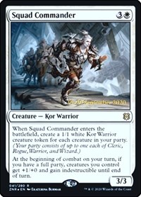 Squad Commander (Prerelease Cards)