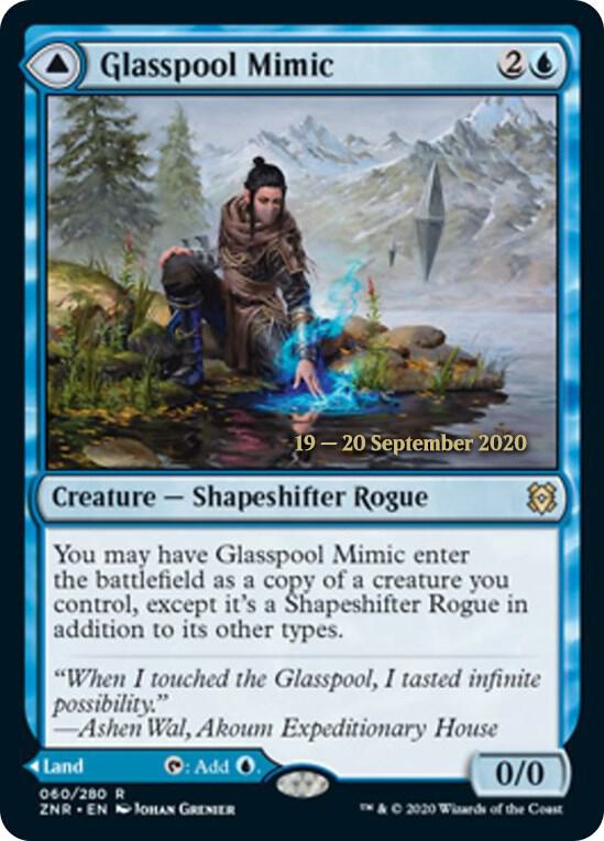 Glasspool Mimic // Glasspool Shore #60s — Zendikar Rising Promos
