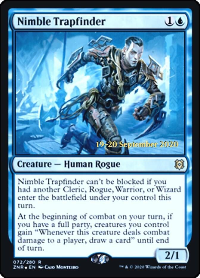 Nimble Trapfinder #72s — Zendikar Rising Promos