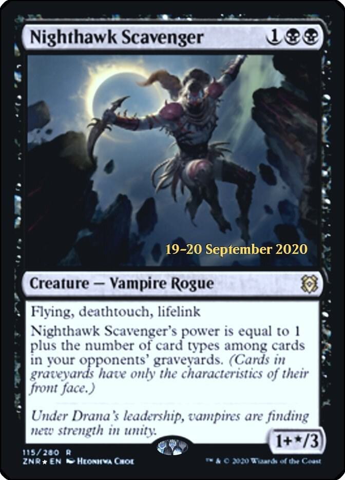 Nighthawk Scavenger #115s — Zendikar Rising Promos