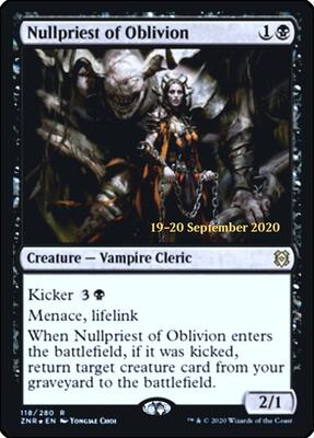 Nullpriest of Oblivion #118 – Prerelease Cards (Rare)