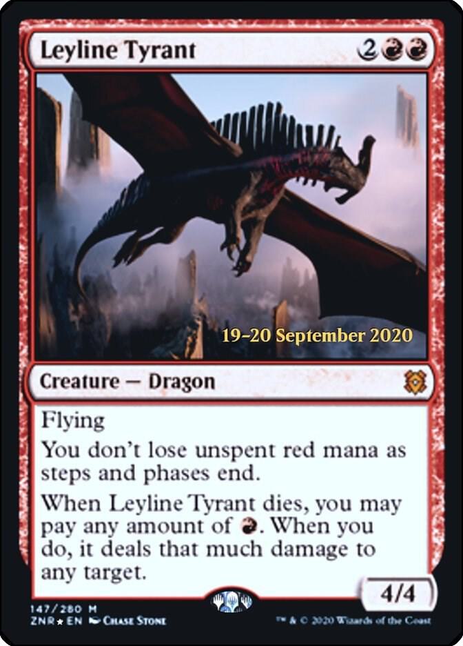 Leyline Tyrant #147s — Zendikar Rising Promos