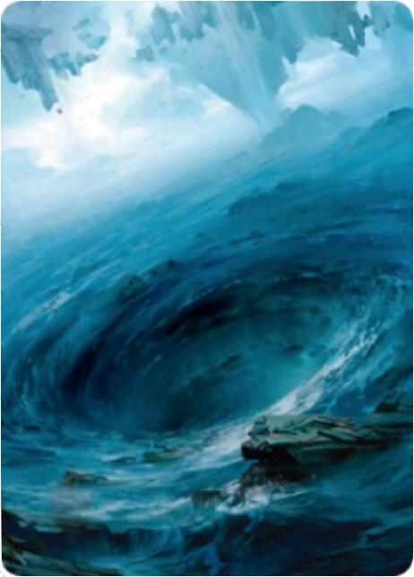 Island Art Card (12/81) - Art Series: Zendikar Rising - Magic: The