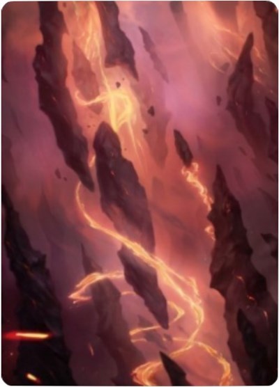 Mountain Art Card