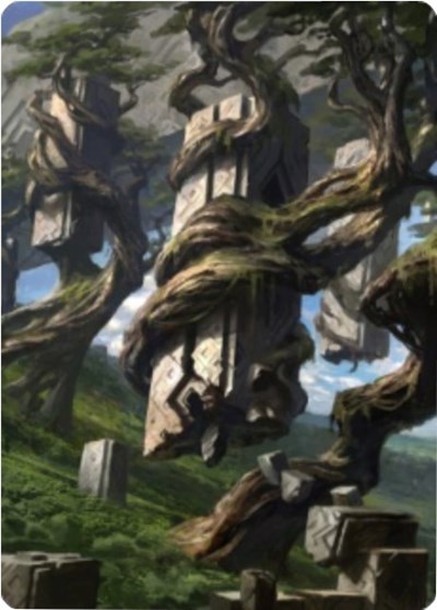 Forest Art Card