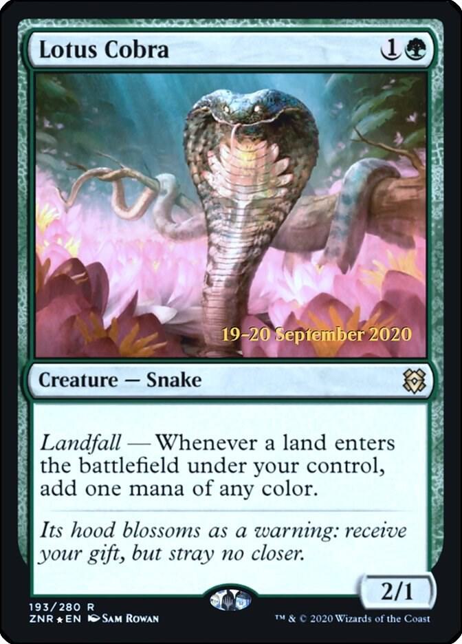 Lotus Cobra #193s — Zendikar Rising Promos