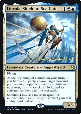 Linvala, Shield of Sea Gate #226 – Prerelease Cards (Rare)