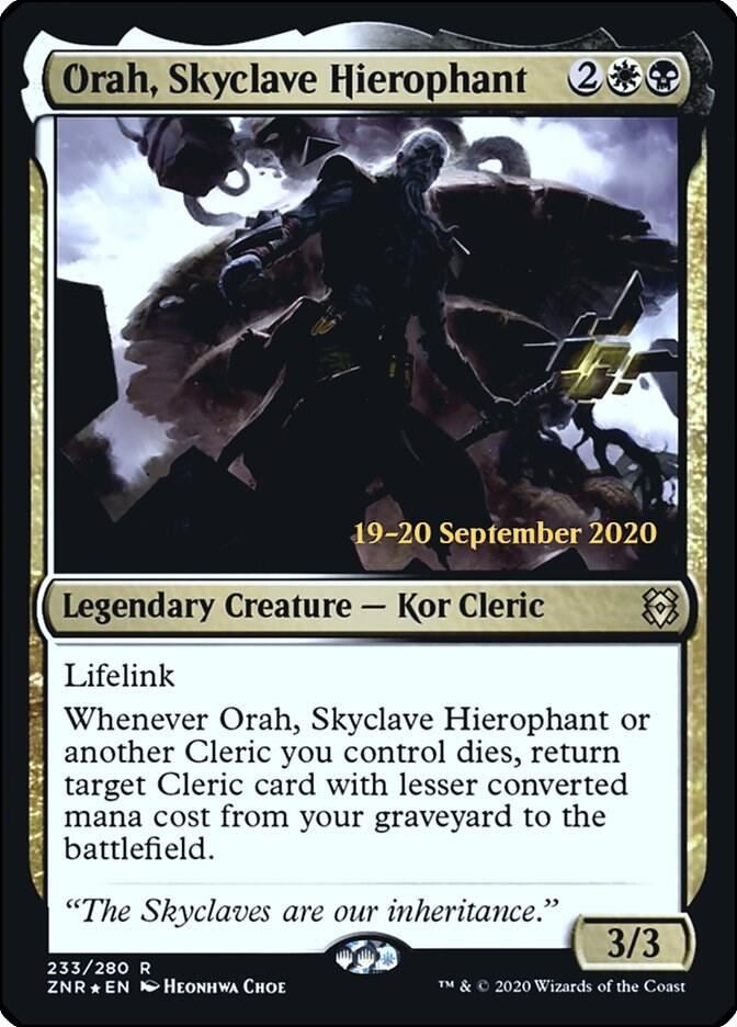 Orah, Skyclave Hierophant #233s — Zendikar Rising Promos