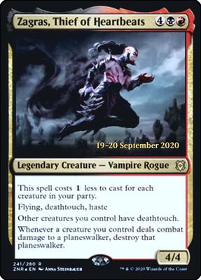 Zagras, Thief of Heartbeats #241 – Prerelease Cards (Rare)