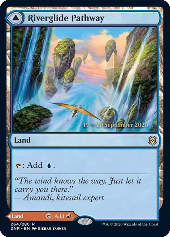 Riverglide Pathway // Lavaglide Pathway #264s — Zendikar Rising Promos