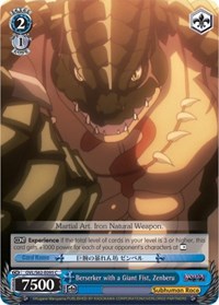 Berserker with a Giant Fist, Zenberu