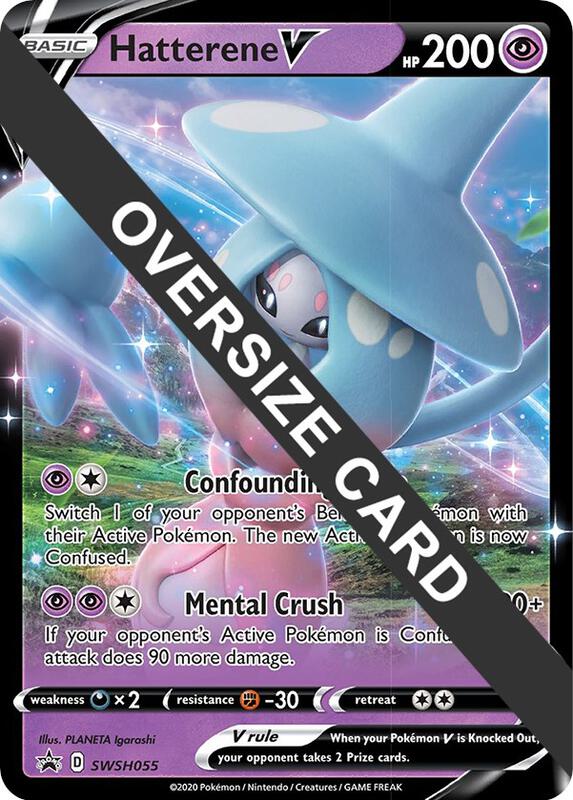 Hatterene V - SWSH055 SWSH055 from Jumbo Cards