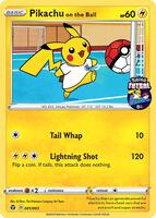 Pikachu on the Ball - 001/005 (Pokemon Futsal) - Miscellaneous