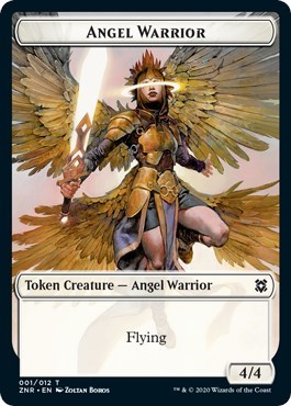 Angel Warrior // Insect Double-Sided Token