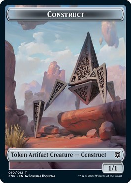 Construct // Kor Warrior Double-Sided Token