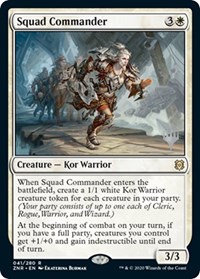Squad Commander (Promo Pack: Zendikar Rising)
