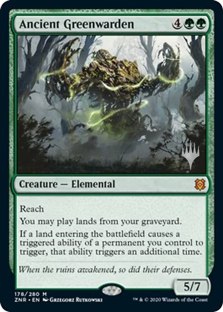 Ancient Greenwarden - Promo Pack: Zendikar Rising - Magic: The