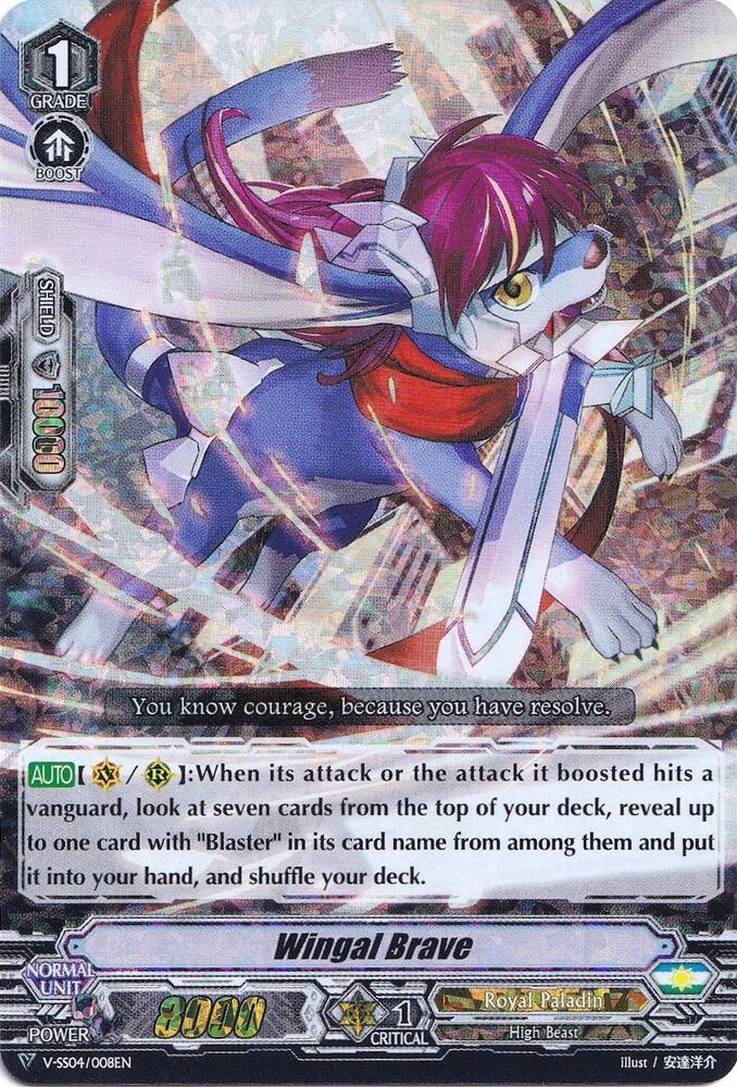 Wingal Brave (RRR Foil)