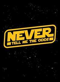 Legion Premium Supplies Card Sleeves Double Matte Art Sleeve - Never Tell Me the Odds (50-Pack)