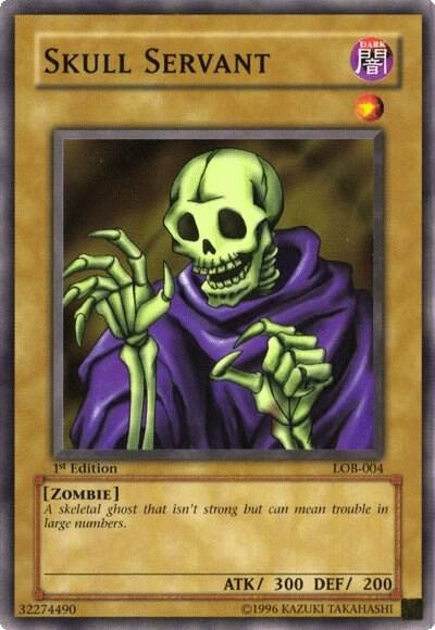 The ワイト デッキ 遊戯王 Skull Servant deck New Skull Servant OTK