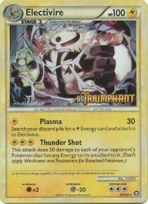 Electivire - 20/102 (Prerelease) [Staff] 20/102 from HGSS Promos