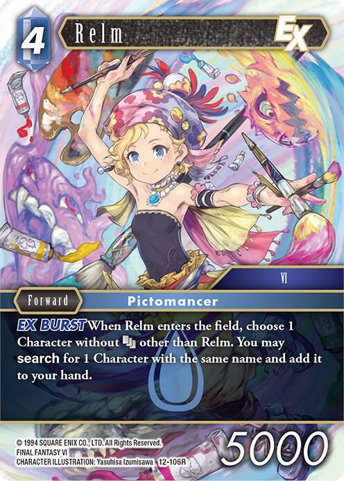 Relm EX - Opus XII - Final Fantasy TCG - TCGplayer.com