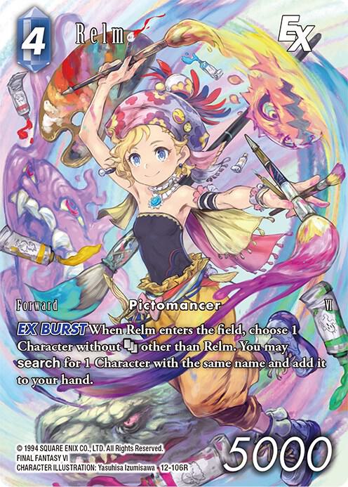 mtg final fantasy relm Relm Full Art - 12-106R - Opus XII main image 0