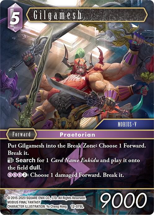 Gilgamesh - Opus XII - Final Fantasy TCG Gilgamesh - Opus XII - Final Fantasy TCG