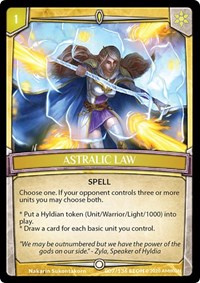Astralic Law