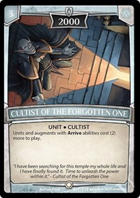 Cultist of the Forgotten One