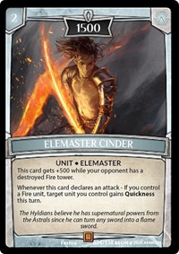 Elemaster Cinder