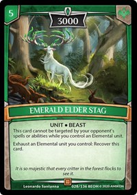 Emerald Elder Stag