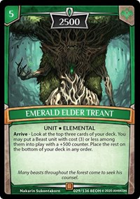 Emerald Elder Treant