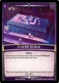 Evaerie Burial
