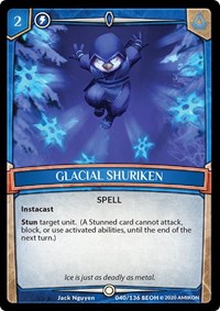 Glacial Shuriken