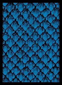 Legion Premium Supplies Card Sleeves Matte Sleeve - Dragon Hide Blue (50-Pack)
