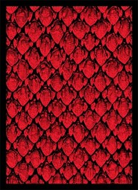 Legion Premium Supplies Card Sleeves Matte Sleeve - Dragon Hide Red (50-Pack)