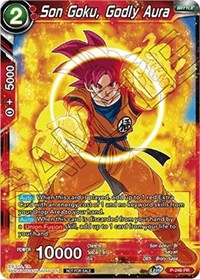 Son Goku, Godly Aura card art