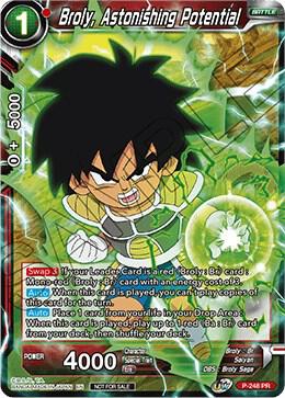 Broly, Astonishing Potential - Promotion Cards - Dragon Ball Super