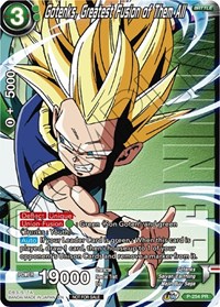 Gotenks, Greatest Fusion of Them All (Winner Stamped) card art