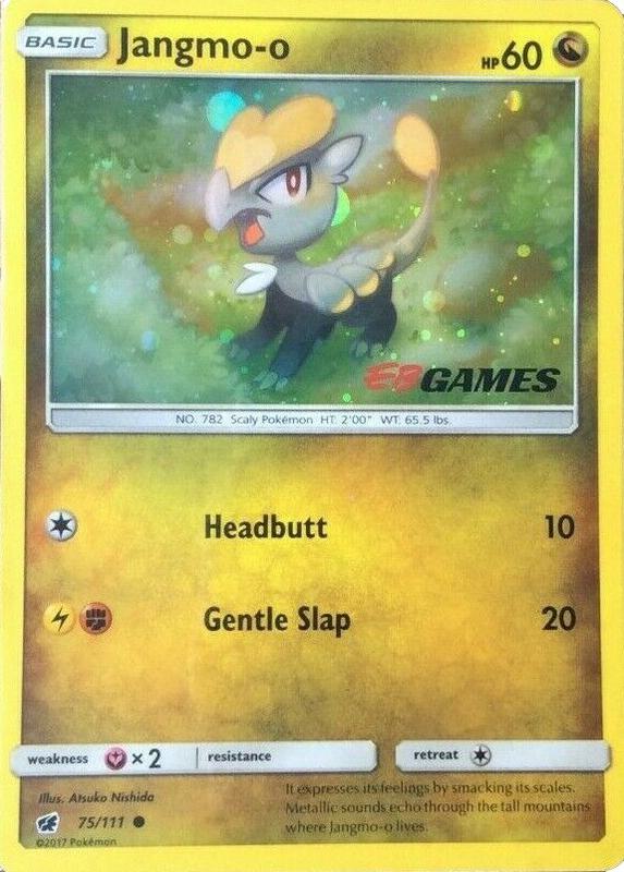 Jangmo-o - 75/111 (Cosmos Holo) (EB Games Promo) 075/111 from Miscellaneous Cards & Products