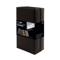 ultra pro premiere playset pro-binder black album - 480 cards Amazon.com: 4-UP Playset Black PRO-Binder : Toys & Games main image 0