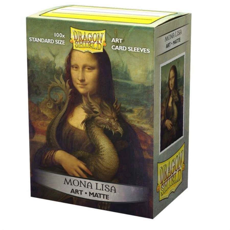 Dragon Shield Limited Edition Brushed Art Sleeves - Mona Lisa (100